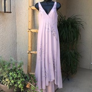 *BCBG* Max Azaria Embellished Pink Gown Size S